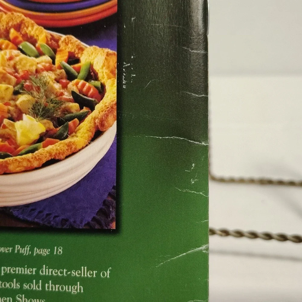 The Pampered Chef vintage cookbook